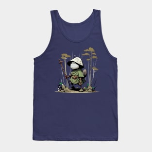 Wandering Samurai through the forest Tank Top